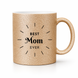 Глиттерная керамическая чашка Best Mom, для Мамы/Матери - Подарок Маме (330 мл) GL_B_020 фото 1
