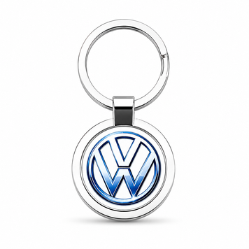 Металевий брелок Volkswagen Фольцваген / Брелок для ключів автомобіля / Автомобільний сувенір / Подарунок автомобілісту ZSМ_14 фото