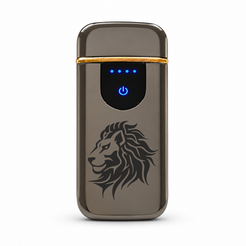 Преміальна електро запальничка зі знаком Зодіака Лев - USB спіральна безполум&rsquo;яна в подарунковій коробці. Знак зодіака Лев ZSL_12 фото
