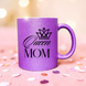 Глітерна керамічна чашка Queen Mom, для Мами/Матері/Матусі - Подарунок Мамі (330 мл) GL_B_023 фото 8