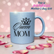 Глітерна керамічна чашка Queen Mom, для Мами/Матері/Матусі - Подарунок Мамі (330 мл) GL_B_023 фото 3