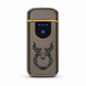 Премиальная электро зажигалка для Тельца - USB спиральная безполумная в подарочной коробке. Знак зодиака Телец ZSL_06 фото 1