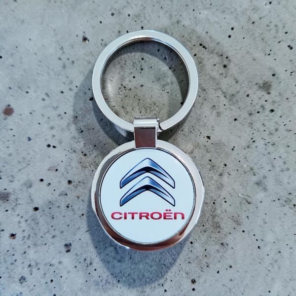 Металевий брелок Citroen Сітроен / Брелок для ключів автомобіля / Автомобільний сувенір / Подарунок автомобілісту ZSМ_13 фото
