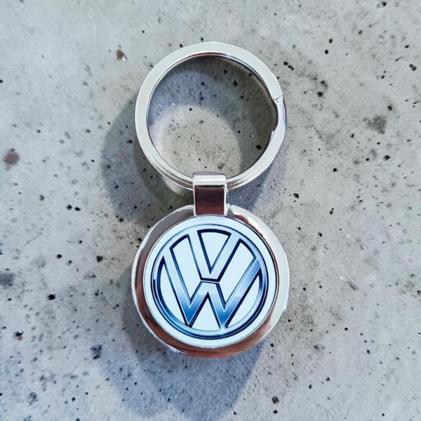 Металевий брелок Volkswagen Фольцваген / Брелок для ключів автомобіля / Автомобільний сувенір / Подарунок автомобілісту ZSМ_14 фото