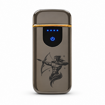 Преміальна електро запальничка Стрілець - USB спіральна безполум&rsquo;яна в подарунковій коробці. Знак зодіака Стрілець ZSL_27 фото